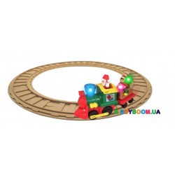 Игровой набор с железной дорогой Kiddieland Рождественский экспресс (свет, звук) 056770
